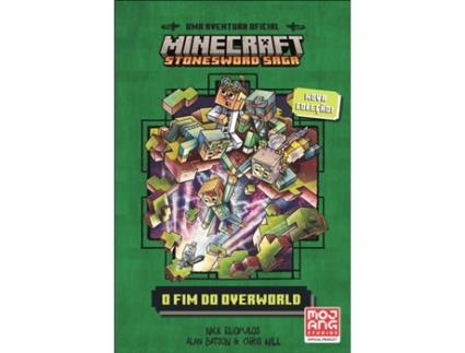 Livro Minecraft - Stonesword Saga O Fim do Overworld de Nick Eliopulos (Português)