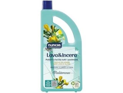 Limpador para Todos Os Tipos de Pisos NUNCAS Tripla Ação: Limpa Dá Brilho e Protege