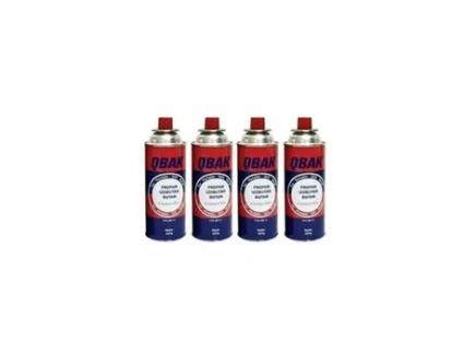 Bombonas de gás 227g 4 recambios chifre portátil cartucho gás camping para cocinar QBAK