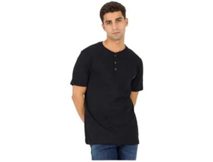 T-Shirt de Homem TIFOSSI Corta With Buttons Preto (xxL)