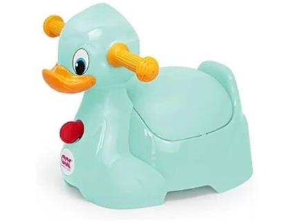 OKBABY Quack Penico Infantil com Assento Ergonômico em Formato de Pato Azul Claro