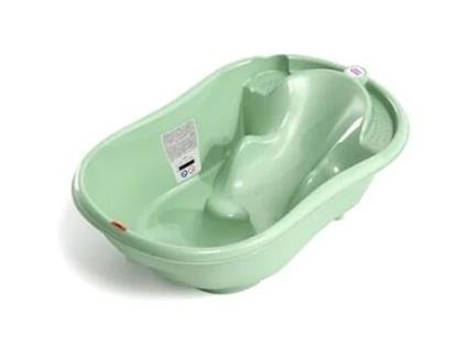 OKBABY Onda Banheira para Banho de Recém-Nascidos de 0 a 12 Meses Design Ergonômico Verde