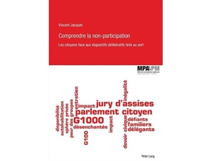Livro Comprendre La NonParticipation de Vincent Jacquet (Francês)