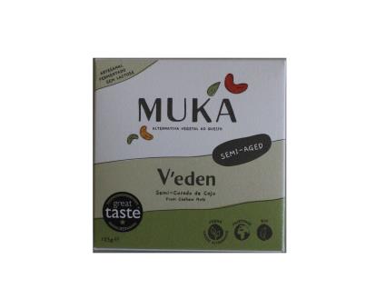 Queijo Vegan Semi-curado Muka De Caju 125g (l)
