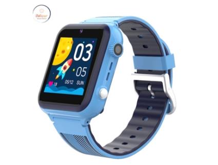 IWEAR A13 Pro 4G Lte Sim / Lbs Wifi Tracking Ip67 Kids Watch e Chamada Telefônica com Câmera de Bate-Papo Azul