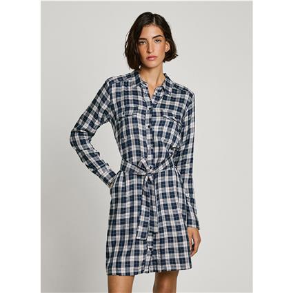 Pepe Jeans Vestido Curto De Manga Comprida Polys