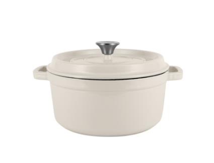 Caçarola VINTAGE CUISINE BY COOKING 2,2L (22cm - Ferro - Bege)