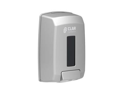 Dispensador de sabonete de banho 225X130X95Mm 1100Ml Hydroalc Prata Ab CLAR SYSTEMS