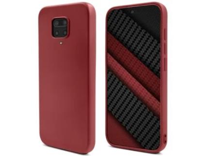 Capa Temperamental Note para Xiaomi Xiaomi Redmi Note 9S / Redmi Note 9 Pro MOOZY Silicone Vintage Rosa
