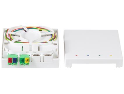 Caixa de Emenda Logilink Ftth 2X Lcd/Apc Cabo de Instalação de 30 M Branco LOGILINK PROFESSIONAL