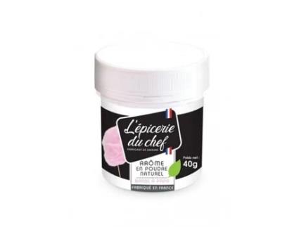 Aromatizante alimentar natural em pó 80 g - algodão doce L'ÉPICERIE DU CHEF