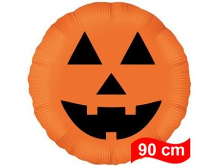 Balão de 90Cm Abóbora Halloween BALAOMAIS