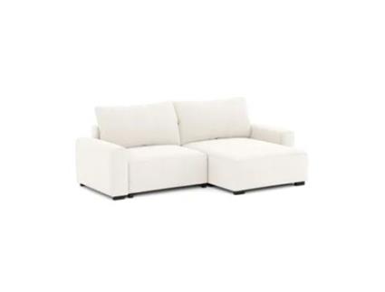 Sofá-Cama Chaise Longue BUDWING Lauren Bege - 4 Lugares - 269x158x96 cm