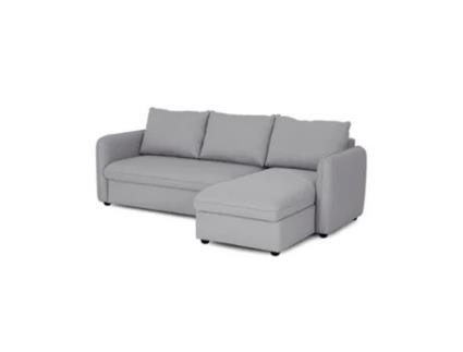 Sofá-Cama Chaise Longue BUDWING Vogue Cinzento - 4 Lugares - 240,5x168,5x93 cm