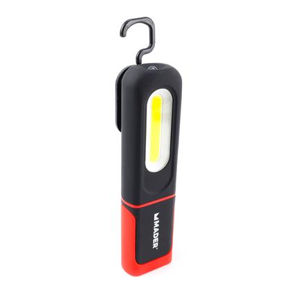 Lanterna Recarregável 5W COB+1LED Mader