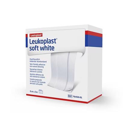 Leukoplast Soft White 6 Cm X 5 M