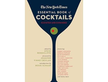Livro New York Times Essential Book of Cocktails de Steve Reddicliffe (Inglês - Capa Dura)