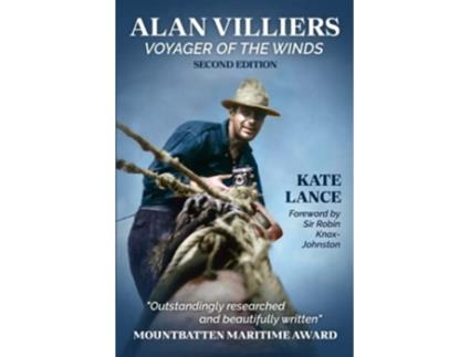 Livro Alan Villiers Voyager of the Winds de Kate Lance (Inglês)
