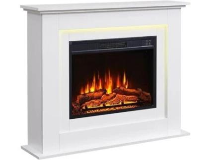 Lareira elétrica BALDERIA Finn | Branco