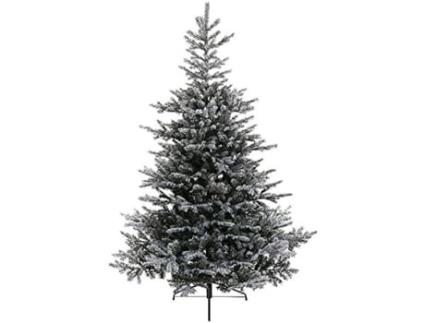 Árvore de Natal pré-decorada KAEMINGK Grandis - 180cm - PVC/PE/Metal - Acabamento fosco e nevado