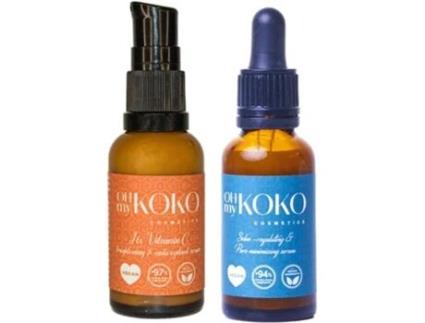 Pacote cosmético. Pacote anti-manchas