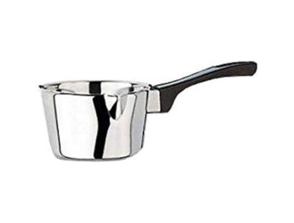 Panela cônica de aço inox - RIVADOSSI - RIV600014 - 1 alça de baquelite - 14 cm