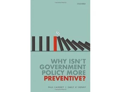 Livro Why Isnt Government Policy More Preventive? de Paul Cairney e Emily St Denny (Inglês - Capa Dura)