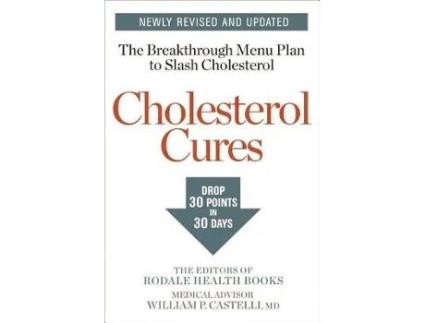 Livro cholesterol cures de rodale health books (inglês)