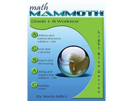 Livro Math Mammoth Grade 1B Worktext de Miller Maria (Inglês)