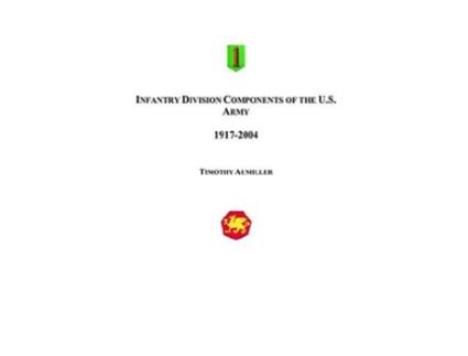 Livro Infantry Division Components of the US Army de Timothy Aumiller (Inglês)
