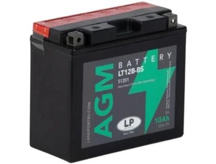 Bateria de Mota LANDPORT 10Ah 12V LP LT12B-BS