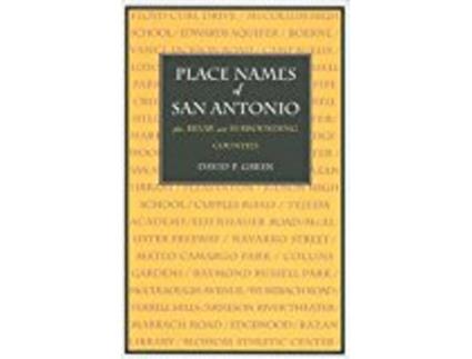 Livro Place Names of San Antonio de David P Green (Inglês)