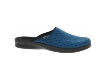 Chinelos de Homem BEFADO Tecido Azul (45)