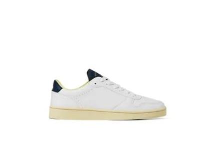 Sapatos de Homem LANDO Snap Pele Branco (43)