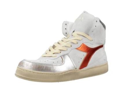 Sapatilhas de Mulher DIADORA HERITAGE Used Tecido Branco (39)