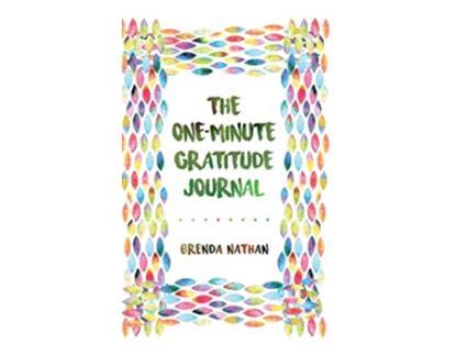 Livro The OneMinute Gratitude Journal de Brenda Nathan (Inglês)