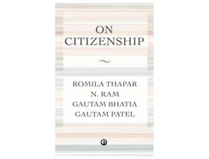 Livro ON CITIZENSHIP de Romila Thapar (Inglês - Capa Dura)