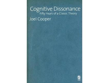 Livro Cognitive Dissonance de Joel M Cooper (Inglês - Capa Dura)