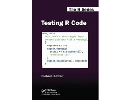 Livro Testing R Code de Richard Cotton (Inglês)