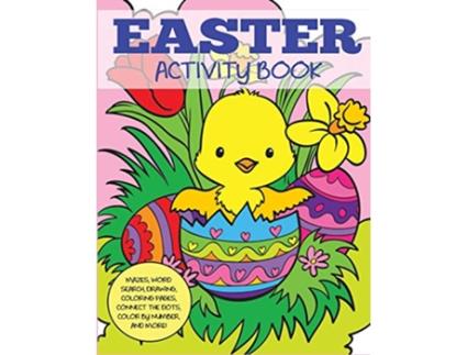 Livro Easter Activity Book de Creative Coloring Press (Inglês)