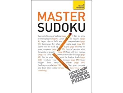 Livro Master Sudoku Teach Yourself de James Pitts (Inglês)