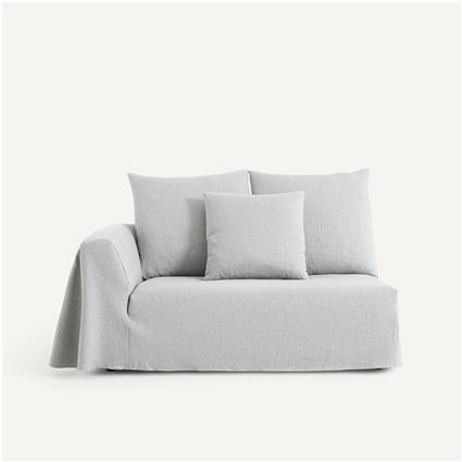 Meio-sofá de algodão e cânhamo, Chill, Otto Studio For Am.pm