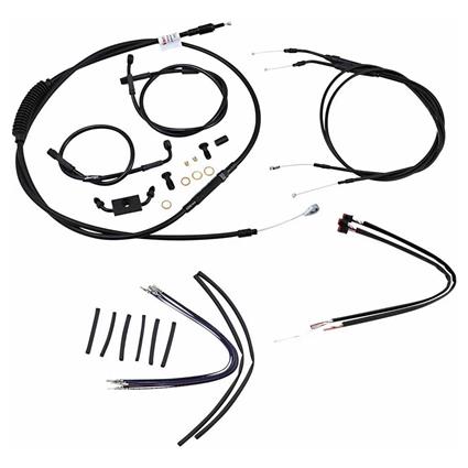 Burly Brand Kit De Linha De Freio Harley Davidson 12-17 Fxd Abs 16´´