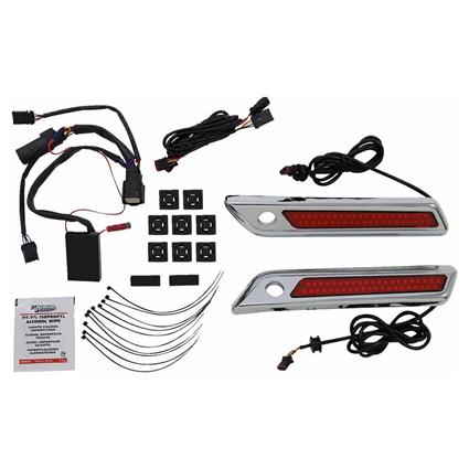 Custom Dynamics Luz Traseira Dual Sbag Hinge Cd-sbl-dc-rc