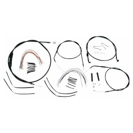 Burly Brand Kit De Linha De Freio Harley Davidson 04-06xl 16´´