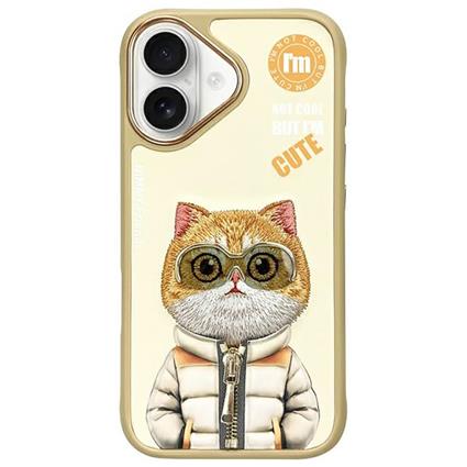 Nimmy Capa Para Telemóvel Iphone 16 Cool And Cute 2.0 Com Gato