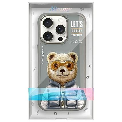 Nimmy Capa Para Iphone 16 Pro Cool And Cute 2.0 Com Urso