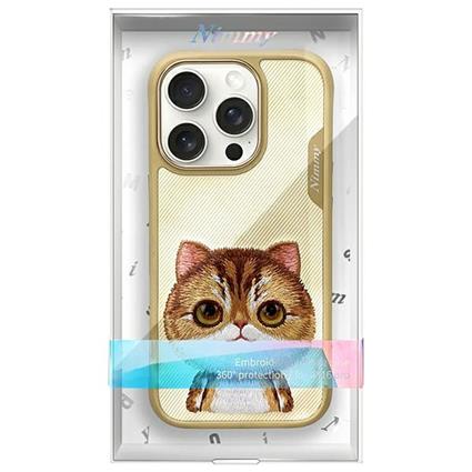 Nimmy Capa Para Telefone Iphone 16 Pro Big Eyed Pet 2.0 Gato