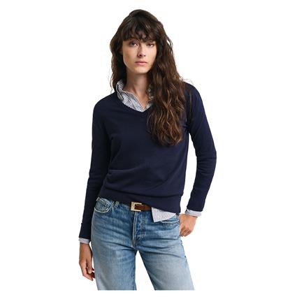 Gant Suéter Com Decote Em V 4800400