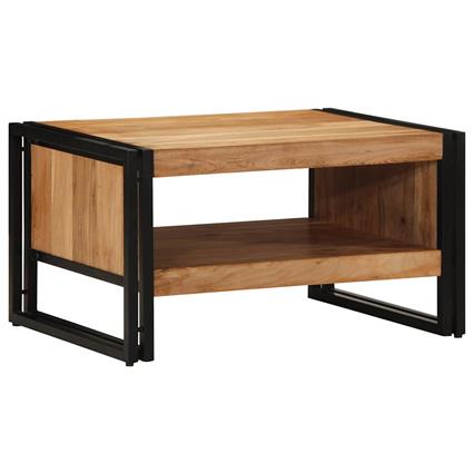 vidaXL Mesa de centro 70x50x38 cm madeira de acácia maciça